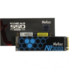 Накопитель SSD Netac 500GB M.2 2280 NV3000 NVMe PCIe NT01NV3000-500-E4X (heat sink)