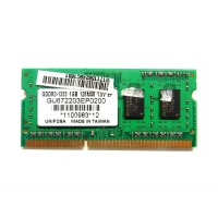 Оперативная память для ноутбука 1GB. Unifosa GU672203EP0200 GDDR3-1333 1GB 128MX8 1,5V EP