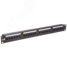Патч-панель кат.5Е UTP, 24 порта (IDC Dual) 1U патч-панель кат.5Е UTP, 24 порта (IDC Dual)
