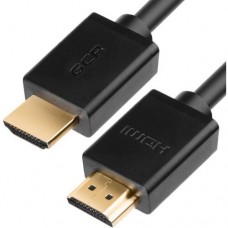 Кабель Greenconnect 1.5m HDMI версия 2.0, HDR 4:2:2, Ultra HD, 4K 60 fps 60Hz/5K*30Hz, 3D, AUDIO, 18