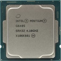 Процессор CPU Intel Pentium G6405 4.1 GHz/2core/SVGA HD Graphics/4Mb/58W/8 GT/s LGA1200 