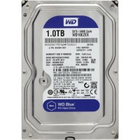 Жёсткий диск HDD 1 Tb SATA 6Gb/s Western Digital Blue <WD10EZEX> 3.5" 7200rpm 64Mb