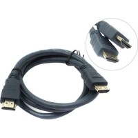 Кабель HDMI [C-HM-HM-1M] Wize 1 м., v.2.0, 19M/19M, позол.разъемы, экран, черный, пакет