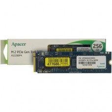 Накопитель SSD M.2 Apacer 256Gb AS2280P4 <AP256GAS2280P4-1> (PCI-E 3.0 x4, up to 1800/1100MBs, 3D TL